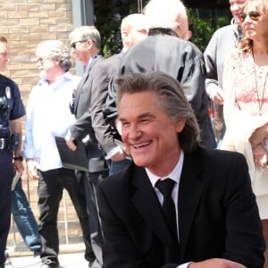 Goldie Hawn et son compagnon Kurt Russell reçoivent leurs étoiles sur le Walk of Fame au 6201 Hollywood blvd à Hollywood, le 4 mai 2017