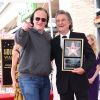 Quentin Tarantino et Kurt Russell - Goldie Hawn et son compagnon Kurt Russell reçoivent leurs étoiles sur le Walk of Fame au 6201 Hollywood blvd à Hollywood, le 4 mai 2017