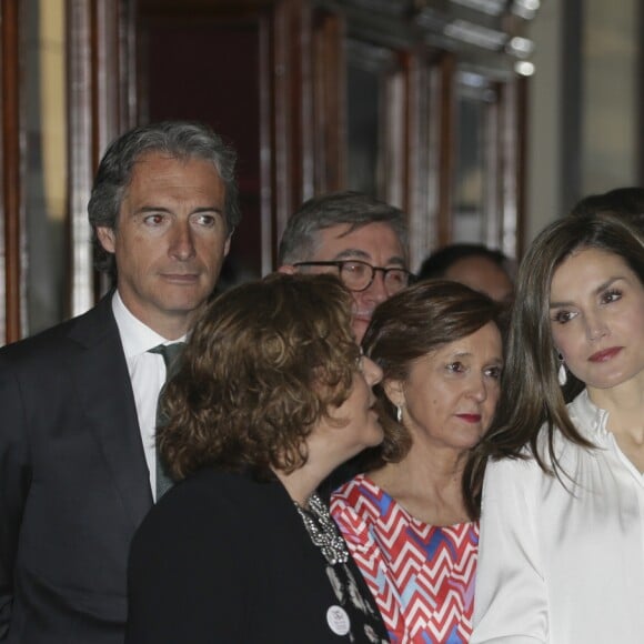 Le roi Felipe VI et la reine Letizia d'Espagne inauguraient le 4 mai 2017 à la Bibliothèque Nationale d'Espagne à Madrid une exposition consacrée aux Trésors manuscrits de l'Université de Salamanque dans le cadre des 800 ans de la faculté.