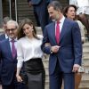 Le roi Felipe VI et la reine Letizia d'Espagne ont inauguré le 4 mai 2017 à la Bibliothèque Nationale d'Espagne à Madrid une exposition consacrée aux Trésors manuscrits de l'Université de Salamanque dans le cadre des 800 ans de la faculté.