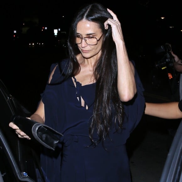 Demi Moore - Arrivées des célébrités au 40e anniversaire de J. Meyer au Peppermint à West Hollywood le 22 avril 2017.