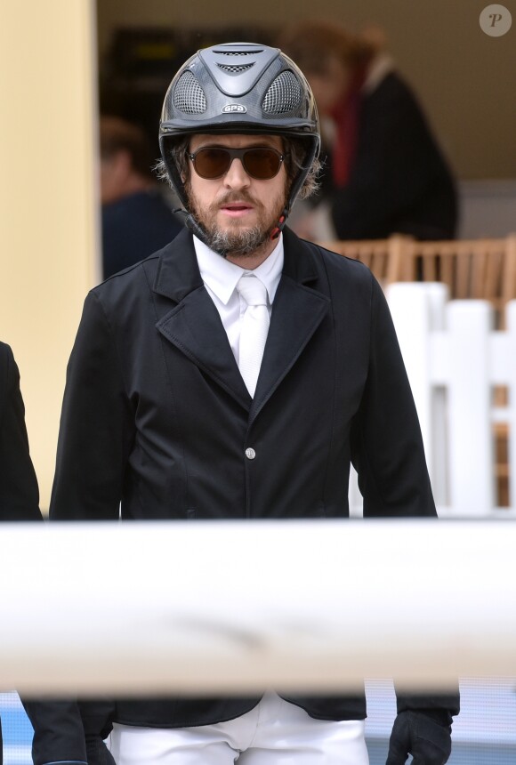 Guillaume Canet participe au 1er Jumping International du château de Versailles, France, le vendredi 5 mai 2017. © Giancarlo Gorassini/Bestimage