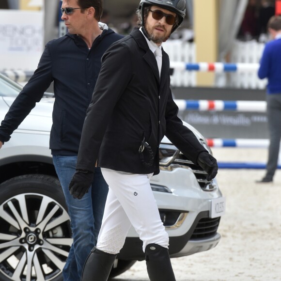 Guillaume Canet participe au 1er Jumping International du château de Versailles, France, le vendredi 5 mai 2017. © Giancarlo Gorassini/Bestimage