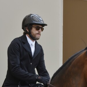 Guillaume Canet participe au 1er Jumping International du château de Versailles, France, le vendredi 5 mai 2017. © Giancarlo Gorassini/Bestimage