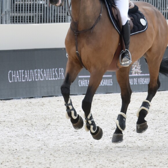 Guillaume Canet participe au 1er Jumping International du château de Versailles, France, le vendredi 5 mai 2017. © Giancarlo Gorassini/Bestimage