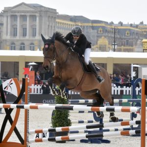 Guillaume Canet participe au 1er Jumping International du château de Versailles, France, le vendredi 5 mai 2017. © Giancarlo Gorassini/Bestimage