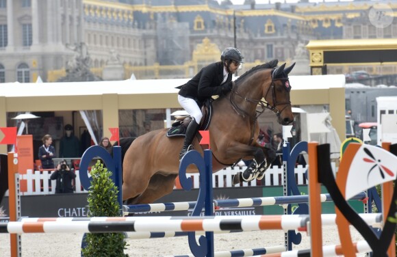 Guillaume Canet participe au 1er Jumping International du château de Versailles, France, le vendredi 5 mai 2017. © Giancarlo Gorassini/Bestimage