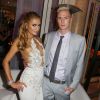 Paris et Conrad Hilton à Cannes. Le 16 mai 2016.