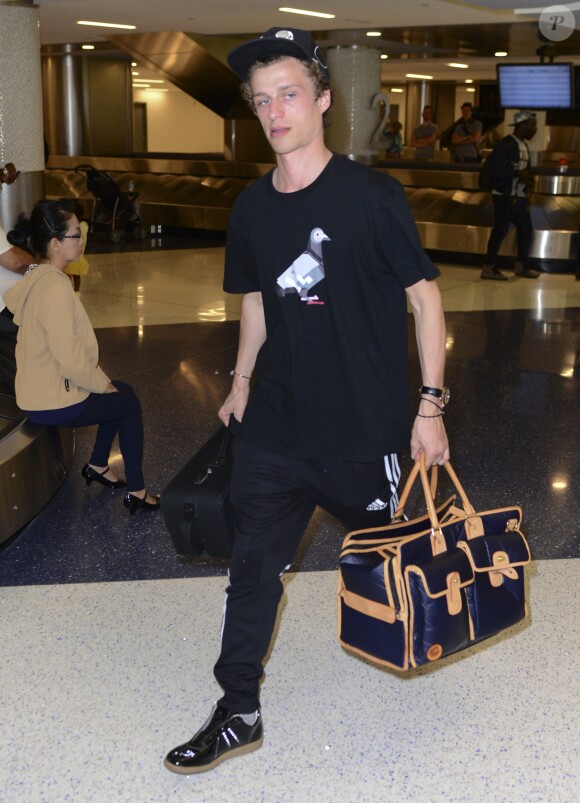 Conrad Hilton à l'aéroport de Los Angeles. Mai 2014.