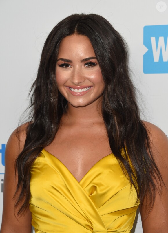 Demi Lovato lors du WE Day California au Forum à Los Angeles, le 27 avril 2017.