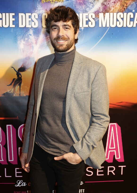 Semi-exclusif - Agustin Galiana - Générale de la comédie musicale "Priscilla Folle du Désert" au Casino de Paris, le 3 mars 2017.