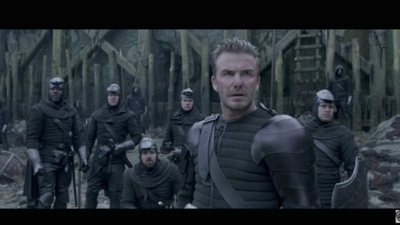 David Beckham joue dans Le Roi Arthur : La légende d'Excalibur, le nouveau film de Guy Ritchie - Vidéo publiée sur Youtube le 9 mai 2017