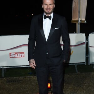 David Beckham à la Soirée "A Night of Heroes: The Sun Military Awards" à Londres le 10 décembre 2014.