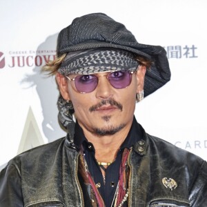 Johnny Depp lors des ''Classic Rock Awards 2016'' au Ryogoku Kokugikan à Tokyo, le 11 novembre 2016. © Future-Image via ZUMA Press/Bestimage