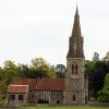 Exclusif - L'église St-Mark où vont se marier Pippa Middleton et James Matthews le 20 mai 2017. Les visiteurs ont déjà laissé plusieurs mots de félicitations dans le registre de l'église. Berskire, le 8 mai 2017.
