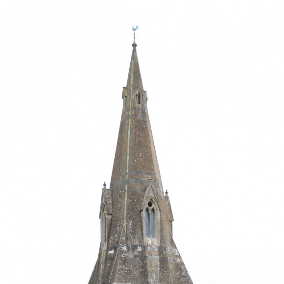 L'église St-Mark où vont se marier Pippa Middleton et James Matthews le 20 mai 2017. Les visiteurs ont déjà laissé plusieurs mots de félicitations dans le registre de l'église. Berskire, le 8 mai 2017.