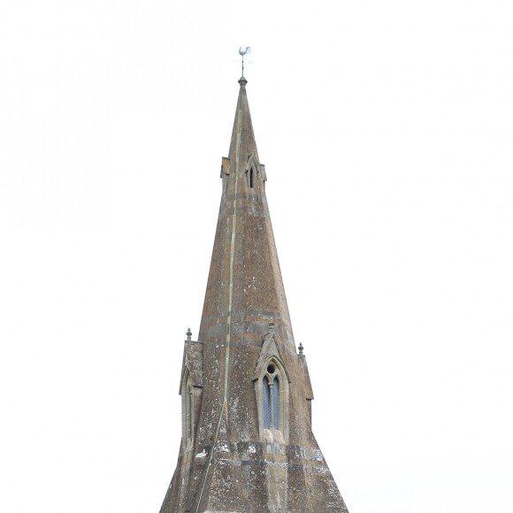 L'église St-Mark où vont se marier Pippa Middleton et James Matthews le 20 mai 2017. Les visiteurs ont déjà laissé plusieurs mots de félicitations dans le registre de l'église. Berskire, le 8 mai 2017.