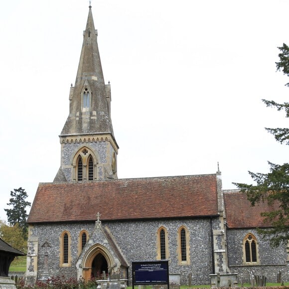 L'église St-Mark où vont se marier Pippa Middleton et James Matthews le 20 mai 2017. Les visiteurs ont déjà laissé plusieurs mots de félicitations dans le registre de l'église. Berskire, le 8 mai 2017.