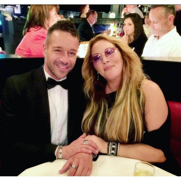 Loana et Phil Storm, le 13 mai 2017 à Paris.