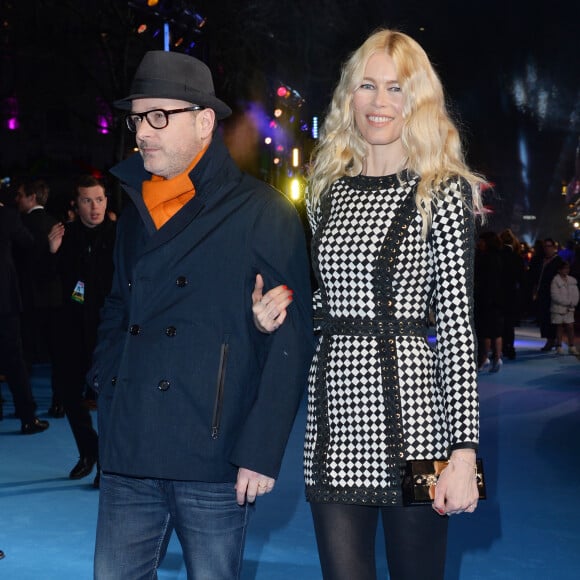 Claudia Schiffer et son mari Matthew Vaughn à Londres. Le 17 mars 2016.