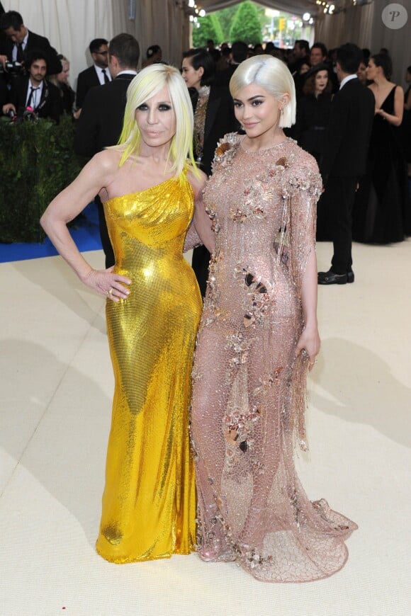 Donatella Versace et Kylie Jenner au Met Gala 2017 à New York, le 1er mai 2017.