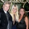 Joe Simpson, Jessica Simpson et Tina Ann Drew à New York. Septembre 2015.