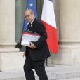 Jean Yves Le Drian - Conseil restreint de Défense et de Sécurité au palais de l'Elysée à Paris. Le 27 juillet 2016 © Alain Guizard / Bestimage
