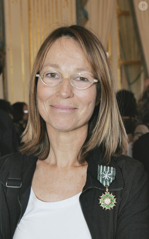 Françoise Nyssen au ministère de la Culture à Paris, le 17 mars 2005