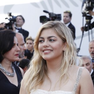 Louane Emera - Montée des marches du film "Les Fantômes d'Ismaël" lors de la cérémonie d'ouverture du 70ème Festival International du Film de Cannes. Le 17 mai 2017 © Borde-Jacovides-Moreau/Bestimage