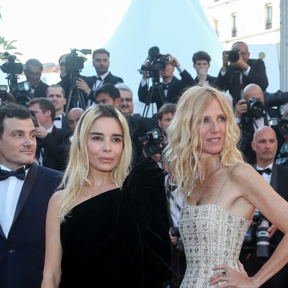 Thibault Carterot, Elodie Bouchez et Sandrine Kiberlain (Jury "Un certain regard") - Montée des marches du film "Les Fantômes d'Ismaël" lors de la cérémonie d'ouverture du 70ème Festival International du Film de Cannes. Le 17 mai 2017 © Borde-Jacovides-Moreau / Bestimage