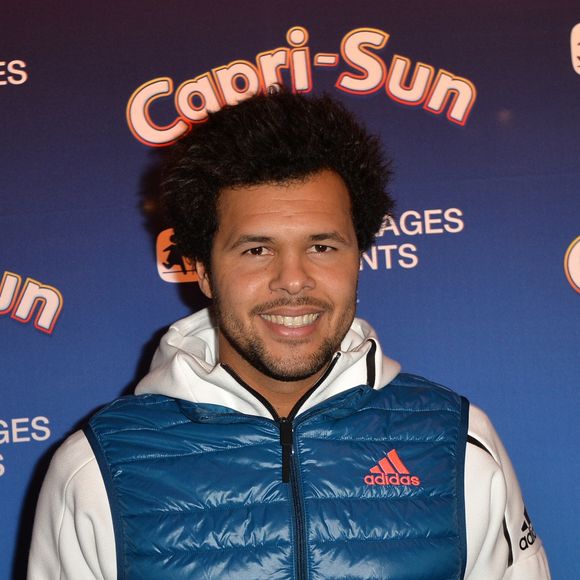 Semi-exclusif - Jo-Wilfried Tsonga (Ambassadeur de Capri-Sun) - Capri-Sun parraine SOS Villages d'Enfants et offre à 20 jeunes de l'association un goûter avec son ambassadeur Jo-Wilfried Tsonga au Musée des Arts Forains à Paris, France, le 10 novembre 2016. © Veeren/Bestimage