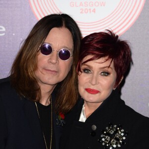Archives - Ozzy et Sharon Osbourne à la soirée des MTV Europe Music awards à Glasgow le 9 novembre 2014.