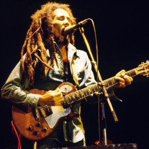 Bob Marley en 1980.