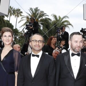 Alexander Rodnyansky, Maryana Spivak, Andrey Zvyagintsev, Alexeï Rozin, Mikhail Krichman - Montée des marches du film "Nelyubov" (Loveless) lors du 70ème Festival International du Film de Cannes. Le 18 mai 2017. © Borde-Jacovides-Moreau/Bestimage