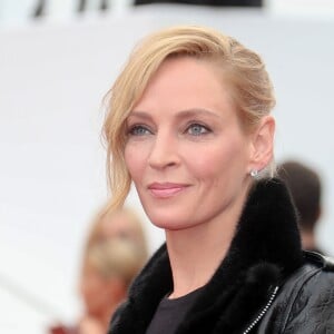 Uma Thurman - Montée des marches du film "Nelyubov" (Loveless) lors du 70ème Festival International du Film de Cannes. Le 18 mai 2017. © Borde-Jacovides-Moreau/Bestimage