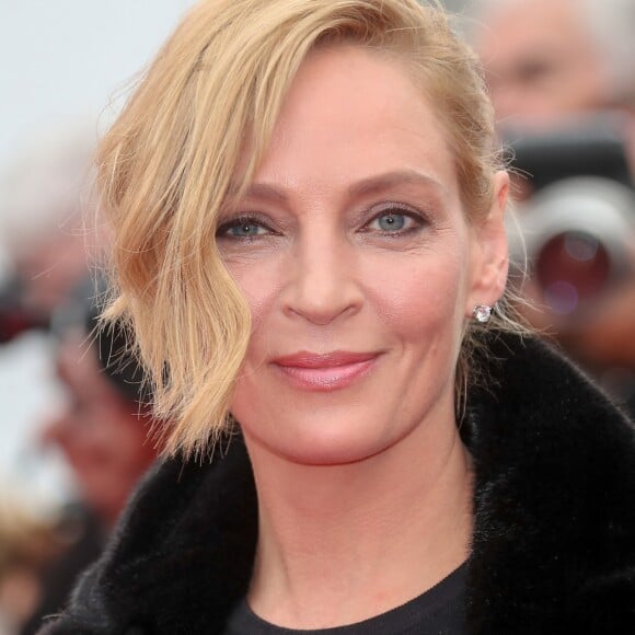 Uma Thurman - Montée des marches du film "Nelyubov" (Loveless) lors du 70ème Festival International du Film de Cannes. Le 18 mai 2017. © Borde-Jacovides-Moreau/Bestimage