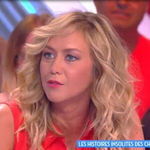 Enora Malagré sur le plateau de Touche pas à mon poste, sur C8, le 18 mai 2017.