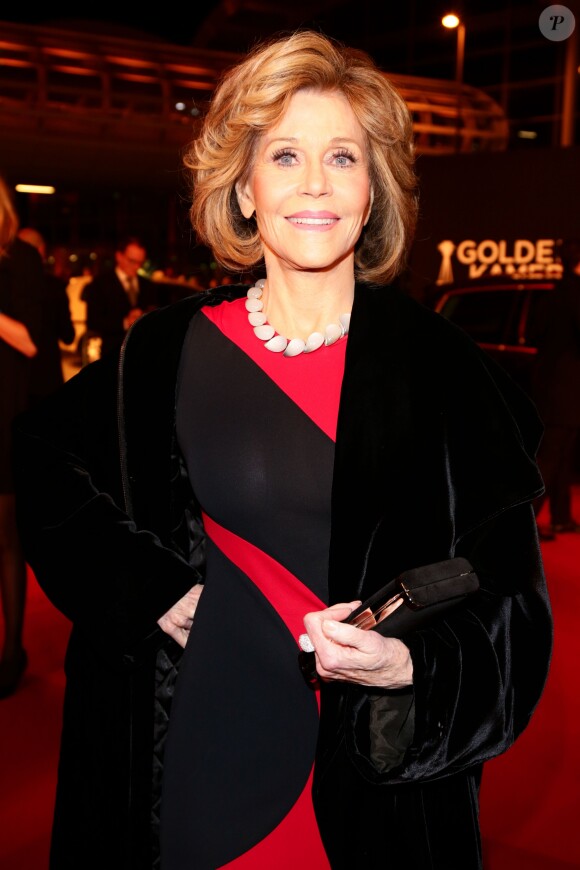 Jane Fonda - Les célébrités arrivent à la 52ème cérémonie des Golden Camera Awards à Hambourg le 4 mars 2017.