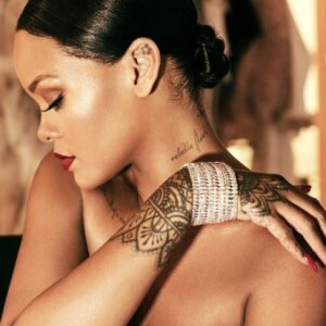 Rihanna à Cannes, mai 2017.