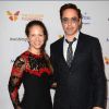 Susan Downey, Robert Downey Jr. lors du 4e Gala annuel ''Wishing Well Winter'' à Los Angeles, le 7 décembre 2016.