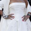 Focus les bijoux - Rihanna (robe Christian Dior, bijoux Rihanna ♥ Chopard) - Montée des marches du film "Okja"lors du 70ème Festival International du Film de Cannes. Le 19 mai 2017. © Borde-Jacovides-Moreau/Bestimage