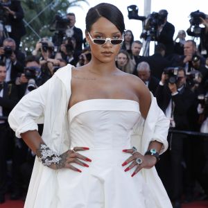 Rihanna (robe Christian Dior, bijoux Rihanna ♥ Chopard) - Montée des marches du film "Okja"lors du 70ème Festival International du Film de Cannes. Le 19 mai 2017. © Borde-Jacovides-Moreau/Bestimage