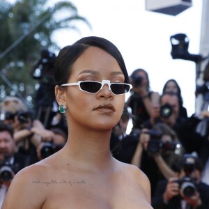 Rihanna (robe Christian Dior, bijoux Rihanna ♥ Chopard) - Montée des marches du film "Okja"lors du 70ème Festival International du Film de Cannes. Le 19 mai 2017. © Borde-Jacovides-Moreau/Bestimage