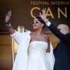 Rihanna et Jeffrey Katzenberg - Montée des marches du film "Okja" lors du 70e Festival International du Film de Cannes. Le 19 mai 2017. © Borde-Jacovides-Moreau / Bestimage