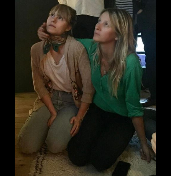 Sarah Lavoine et sa fille Yasmine, sur Instagram. Mai 2017