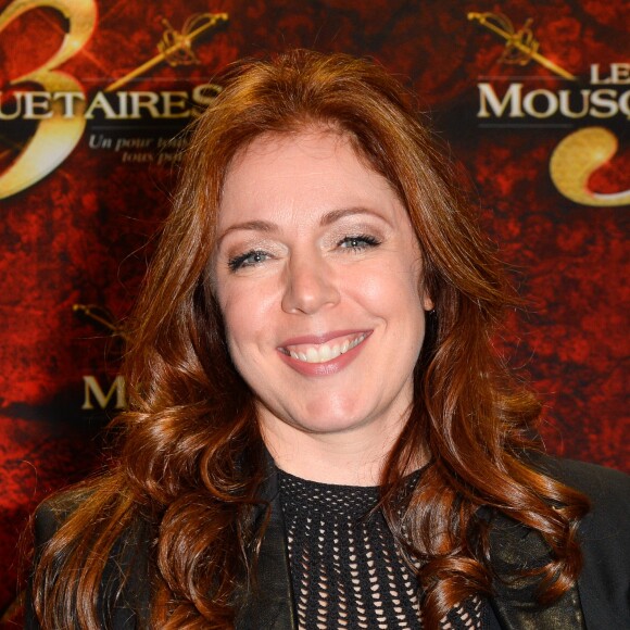 Exclusif - Isabelle Boulay à la générale de la comédie musicale "Les 3 Mousquetaires" au Palais des Sports à Paris le 7 octobre 2016. © Coadic Guirec - Cyril Moreau / Bestimage