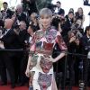 Li Yuchun, habillée d'une robe Gucci - Montée des marches du film "Okja" lors du 70ème Festival International du Film de Cannes. Le 19 mai 2017. © Borde-Jacovides-Moreau/Bestimage