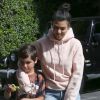 Kourtney Kardashian accompagne son fils Mason Disick à l'école à Woodland Hills, le 16 mai 2017