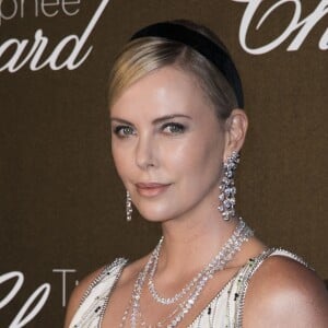 Charlize Theron (robe Prada, bijoux Chopard) - Photocall du Trophée Chopard au Grand Hyatt Cannes Hôtel Martinez lors du 70e Festival International du Film de Cannes, France, le 22 mai 2017. © Borde-Jacovides-Moreau/Bestimage