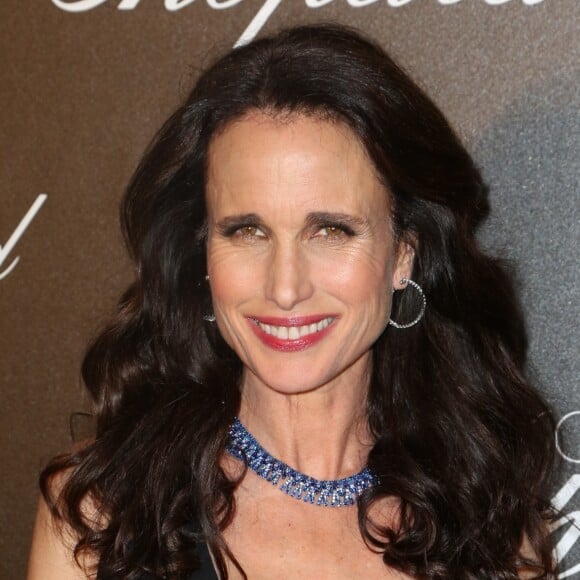 Andie MacDowell - Photocall du Trophée Chopard au Grand Hyatt Cannes Hôtel Martinez lors du 70e Festival International du Film de Cannes, France, le 22 mai 2017.